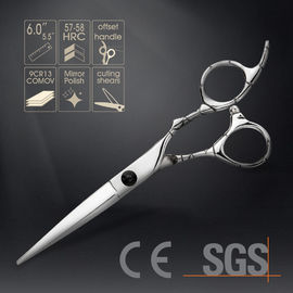 Stable Hair Salon Shears Sharp Blade Tip Hair Cutting Polishing Surface