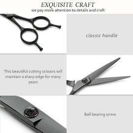 Colourful Titanium Hair Scissors Good Smoothness Precise Cutting High Precision