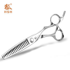 6.0 Inch Silver Professional Hair Thinning Shears High Smoothness Precise Cutting