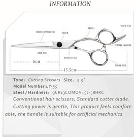 Beautiful Cobalt Steel Scissors High Performance Customized Logo