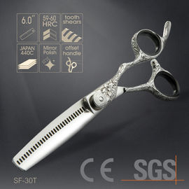EUR Thinner Japanese Steel Hairdressing Scissors Adjustable Screw