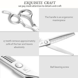 High End Professional Hair Thinning Scissors For Engraving Shaping 26 Teeth