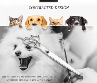 8 Inch Light Pet Grooming Scissors Smooth Handfeel High Precision