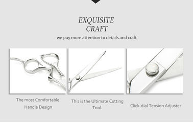 8 Inch Light Pet Grooming Scissors Smooth Handfeel High Precision