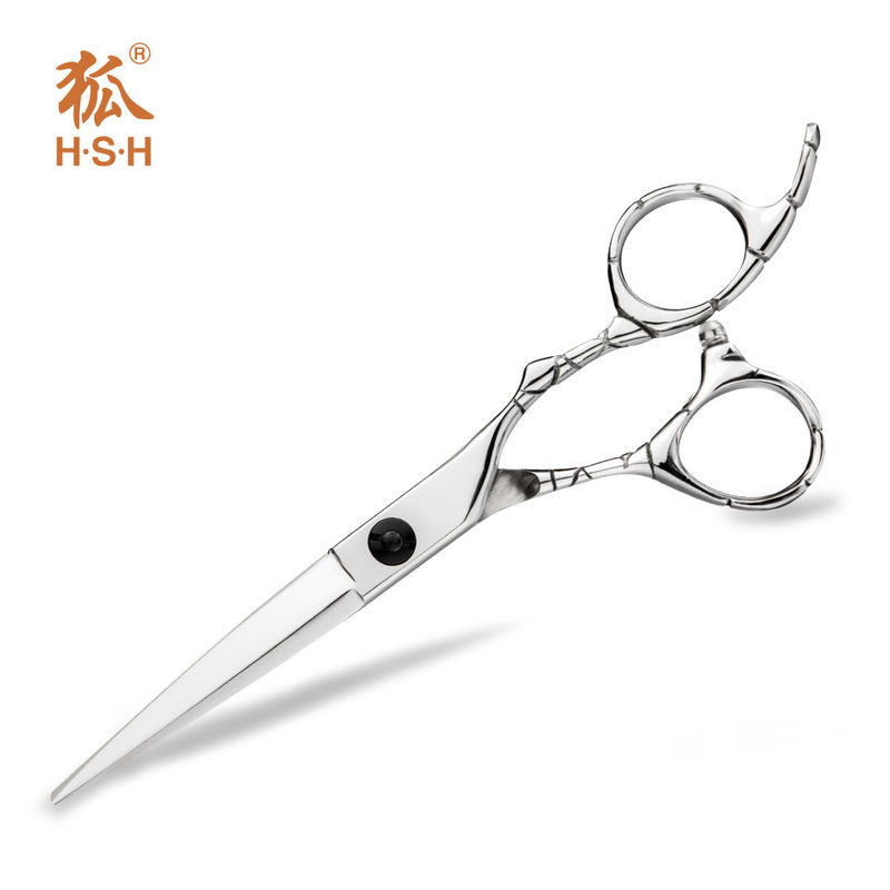 Stable Hair Salon Shears Sharp Blade Tip Hair Cutting Polishing Surface