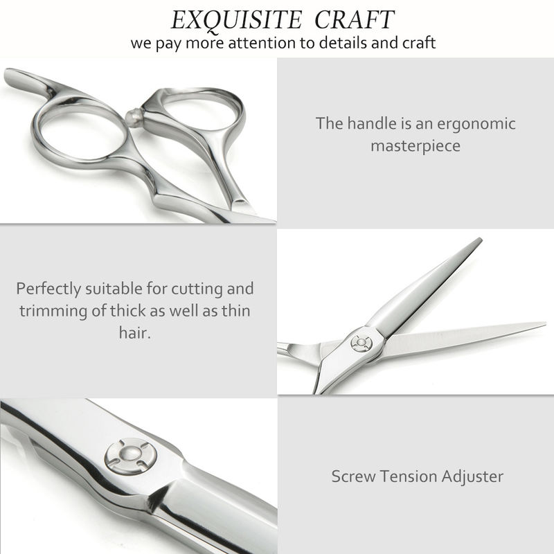 Customized Professional Hairdressing Scissors Sharp Edges Comfortable ...